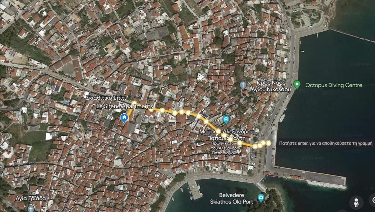 Le Sirene Apartments Скиатос Екстериор снимка